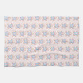 Linge De Cuisine Grandmillennial Pink & Blue Gingbread Homme (Horizontal)