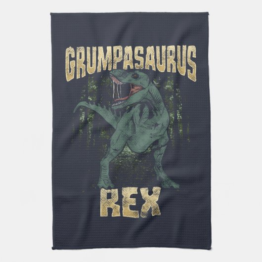 Linge De Cuisine Grandpa Grumpasaurus Rex Dinosaur T Rex (Vertical)