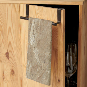 Linge De Cuisine Granite marron