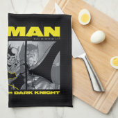 Linge De Cuisine Graphique à écran tridimensionnel Batman Comic (Quart Plié)