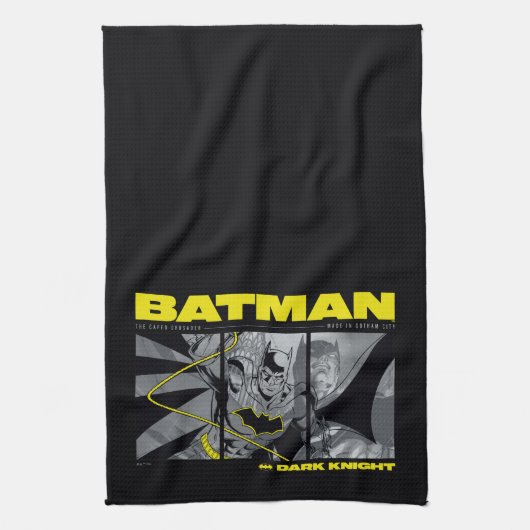 Linge De Cuisine Graphique à écran tridimensionnel Batman Comic (Vertical)