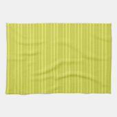 Linge De Cuisine Graphique à rayures horizontales jaune chartreuse (Horizontal)
