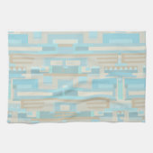 Linge De Cuisine Graphique abstrait de la mer  (Horizontal)