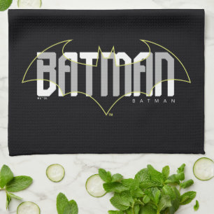 Linge De Cuisine Graphique de nom haute technologie Batman