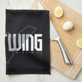 Linge De Cuisine Graphique de nom high-tech Nightwing (Quart Plié)