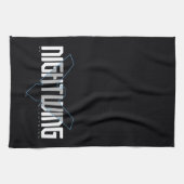 Linge De Cuisine Graphique de nom high-tech Nightwing (Horizontal)