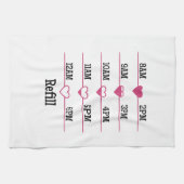 Linge De Cuisine Graphique de recharge (Horizontal)