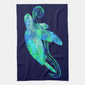 Linge De Cuisine Graphique de tortue de mer (Vertical)