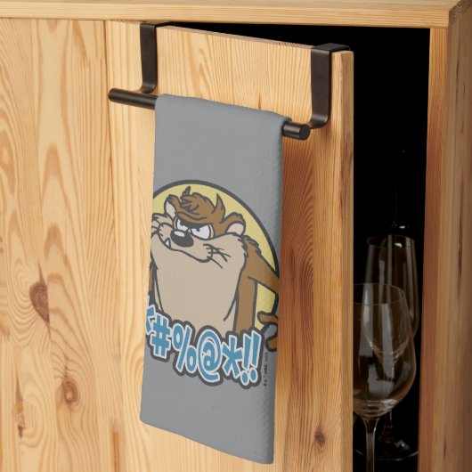 Linge De Cuisine Graphique en cercle extensible TAZ™ (Pliage en tiers)