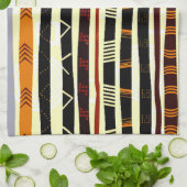 Linge De Cuisine Graphique tribal africain (Plié)