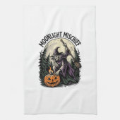 Linge De Cuisine Graphisme de malice au clair de lune de sorcière d (Vertical)