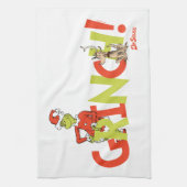 Linge De Cuisine Graphisme du logo du personnage Grinch ! (Vertical)
