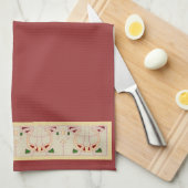 Linge De Cuisine Graphisme Sucessionniste intemporel (Quart Plié)