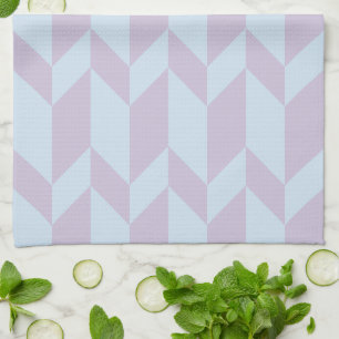 Linge De Cuisine Gras Flèche à deux tons Chevron Grille Poudre Past