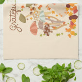 Linge De Cuisine Gratuit Lapin D'Automne (Plié)