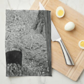 Linge De Cuisine Grave oubliée (Quart Plié)