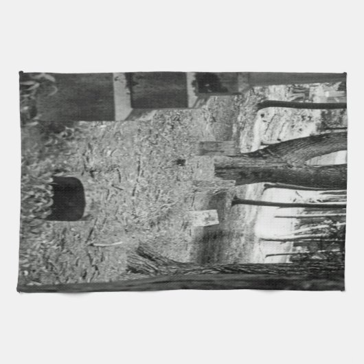 Linge De Cuisine Grave oubliée (Horizontal)