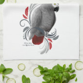 Linge De Cuisine Gray africain (Plié)