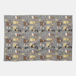 Linge De Cuisine gray backgrounds