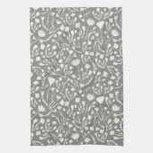 Linge De Cuisine Gray Botanical Cottage Imprimer (Vertical)