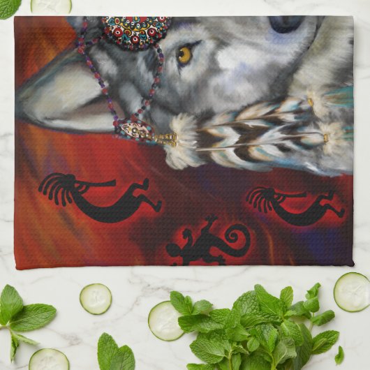 LINGE DE CUISINE GRAY WOLF (Plié)