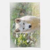 Linge De Cuisine Gray Wolf, Canadian Animal Photography (Vertical)