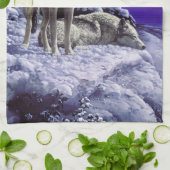 Linge De Cuisine Gray Wolves (Plié)