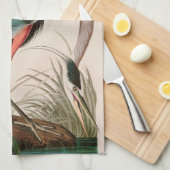 Linge De Cuisine Great Blue Heron Birds of America Audubon Imprimer (Quart Plié)