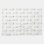 Linge De Cuisine Great Dane (Arlequin blanc noir) (Horizontal)