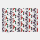 Linge De Cuisine Great Dane Chien race Étoiles de Noël (Horizontal)