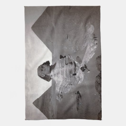 Linge De Cuisine Great Sphinx & Gizeh Pyramides Necropolis Egypte (Vertical)