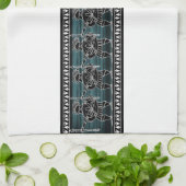 Linge De Cuisine Grec Black (Plié)