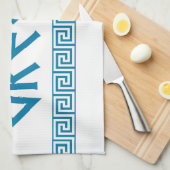 Linge De Cuisine Grec des textes de nom de symbole de pays de la (Quart Plié)