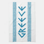 Linge De Cuisine Grec des textes de nom de symbole de pays de la (Vertical)