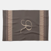 Linge De Cuisine Greek Key (Horizontal)