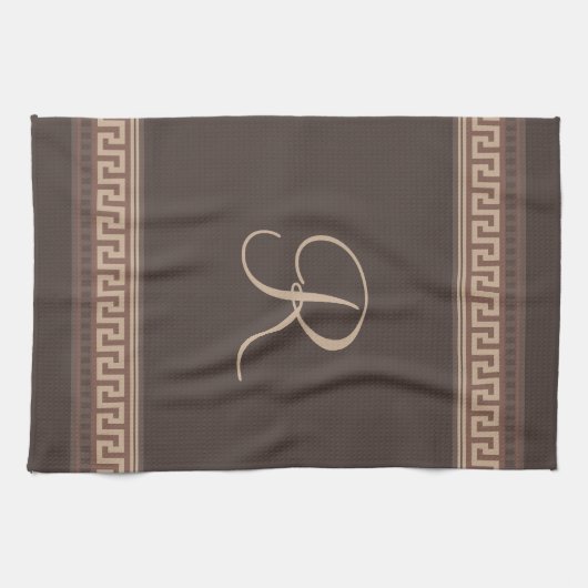 Linge De Cuisine Greek Key (Horizontal)