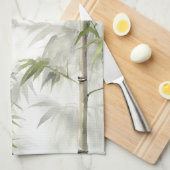 Linge De Cuisine Green Bamboo Serenity (Quart Plié)