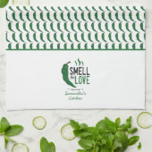 Linge De Cuisine Green Chile odell the Love Kitchen Towen (Plié)