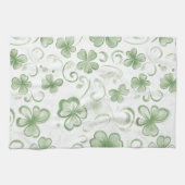 Linge De Cuisine Green Clover Pattern • St. Patrick’s Day (Horizontal)