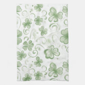 Linge De Cuisine Green Clover Pattern • St. Patrick’s Day (Vertical)