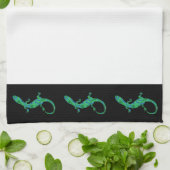 Linge De Cuisine Green Gecko (Plié)