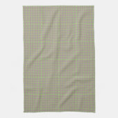 Linge De Cuisine Green Grey En vichy Plaid Motif (Vertical)