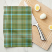 Linge De Cuisine Green Irish Plaid (Quart Plié)