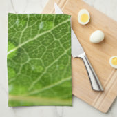 Linge De Cuisine Green leaf (Quart Plié)