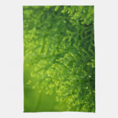 Linge De Cuisine Green leaves background (Vertical)