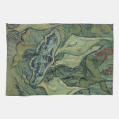 Linge De Cuisine Green Peacock (Empereur) Moth de Vincent van Gogh (Horizontal)