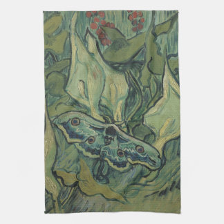 Linge De Cuisine Green Peacock (Empereur) Moth de Vincent van Gogh