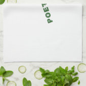Linge De Cuisine green poéthique (Plié)