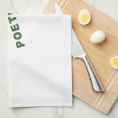 Linge De Cuisine green poéthique (Quart Plié)