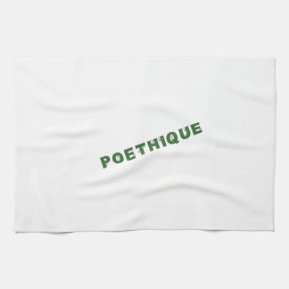 Linge De Cuisine green poéthique